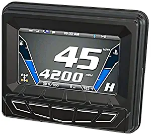 Polaris 4.3 in. in-Dash Digital Display 2.0 with Wireless Bluetooth, Black