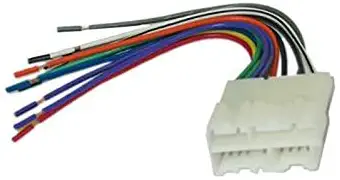 Eckler's Premier Quality Products 25-104445 - Corvette Radio Wiring Harness And Connector