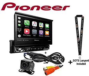 Sound of Tri-State Pioneer AVH3400NEX Single Din Multimedia Player with 7" flip Out Screen with Backup Camera
