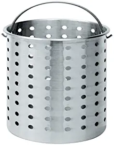 Bayou Classic B100, 100-Qt. Perforated Basket, aluminum