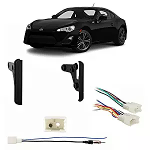 Scion FRS 2013-2016 Double DIN Aftermarket Stereo Harness Radio Install Dash Kit