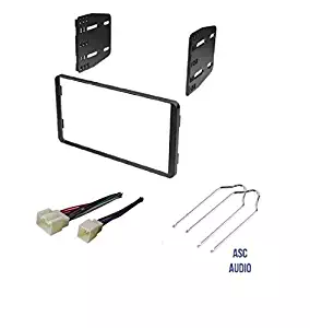 ASC Car Stereo Radio Install Dash Kit, Wire Harness, and Radio Tool to Install a Double Din Aftermarket Radio for select Ford Lincoln Mazda Mercury Vehicles - Compatible Vehicles Listed Below