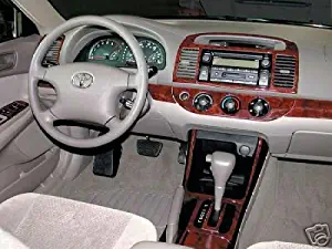 Toyota CAMRY INTERIOR BURL WOOD DASH TRIM KIT SET 2002 2003 2004