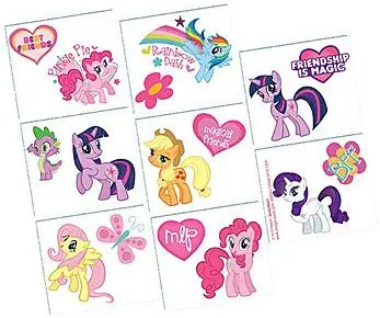 Tattoo | My Little Pony Friendship Collection | Party Accessory