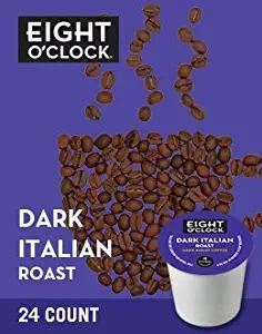 Eight O'Clock Coffee Dark Italian Roast K-Cups - 144 Count Box