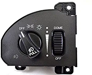 PT Auto Warehouse HLS-1087 - Headlight Switch - with Fog Lights