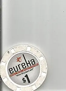 $1 eureka where the players win casino chip token mesquite nevada