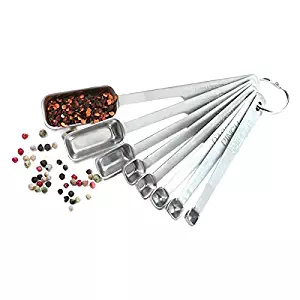 Norpro 3063 8-Piece Stainless Steel Measuring Spoon Set