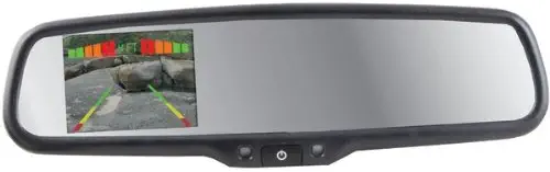 CRIMESTOPPER SV-9159 Replacement Style 4.3" Mirror with Built-in DVR Dash Cam System