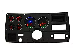 Intellitronix LED Digital 73-87 Chevy Truck Replacement Gauge Panel Red