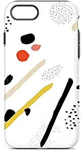 Skinit Pro Phone Case for iPhone 7 - Officially Licensed Skinit Originally Designed Dots and Dashes Design