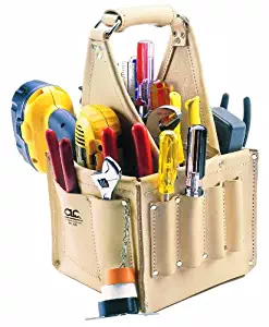 CLC Custom Leathercraft 526 Electrician's and Maintenance Tool Pouch, Heavy Duty, 17 Pocket