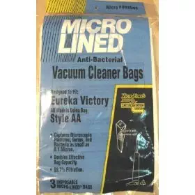 Micro Lined Anti-Bacterial Vacuum Cleaner Bags Style AA