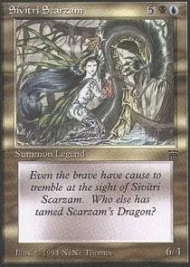 Magic: the Gathering - Sivitri Scarzam - Legends