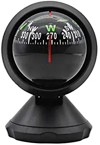 LF stores Compasses Car Compass Pocket Mini Ball Dash Dashboard Car Mount Navigation Compass Camping Hiking Compass Navigation Tools