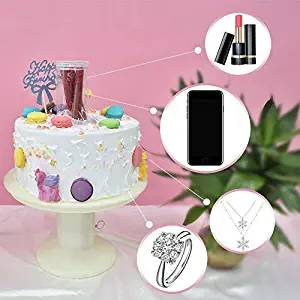 2020 Surprise Stand Musical Popping Cake Stand Happy Birthday Cake Holder 2 in 1