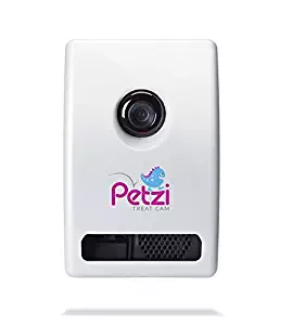 Petzi Treat Cam: Wi-Fi Pet Camera & Treat Dispenser, Enabled with Amazon Dash Replenishment