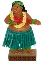 KC Hawaii Sweet Wahine Dashboard Doll 4"