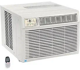 230/208V Window Air Conditioner with Heat, 18, 500 BTU Cool, 16, 000 BTU Heat