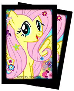 My Little Pony Small Size Deck Protector Sleeves featuring Fluttershy