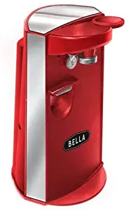 Bella Extra Tall Electric Can Opener - Red