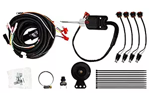 SuperATV Turn Signal Kit for Polaris Ranger XP 900 (2013+) With Steering Column Switch and Dash Horn - Plug and Play For Easy Installation!
