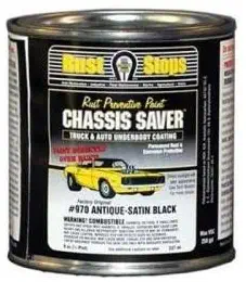 Magnet Paint Co Satin Black Chassis SAVER1/2PT (MPC-UCP970-16)