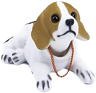 Emmi New Car Styling Bobble Head Dog Car Dashboard Doll Auto Shaking Head Toy Nodding Dog for Car Decoration Furnishing Articles