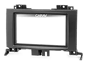 Carav 11-714 Car Stereo Radio installation frame Double Din in Dash Facia Fascia Kit for VOLKSWAGEN Crafter 2006+ / MERCEDES-BENZ Sprinter (W906) 2006+ with 17398mm/178100mm/178102mm