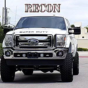 Xtreme Autosport 2008-2016 Ford Super Duty Raised Letters Inserts Decals for Hood,Tailgate,Dash Recon Chrome & Black 264181chbk New Improved
