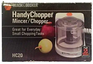 BLACK AND DECKER FOOD CHOPPER,MINCER HC20 / 1 CUP by BLACK+DECKER