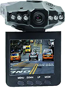 Coby ALL NEW 2.5" SWIVEL SCREEN 1080p Car Dash Cam and DVR Box with Auto ON/OFF Automatic Recording and Microphone to Record Sound