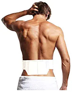 Sunny Wearable Disposable Heat Patches (24 Pack with 4 Reusable Belts) - for Back, Joint, Shoulder, Neck Pain