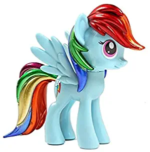 My Little Pony Metallic Rainbow Dash Hikari Figure - EE Exc.