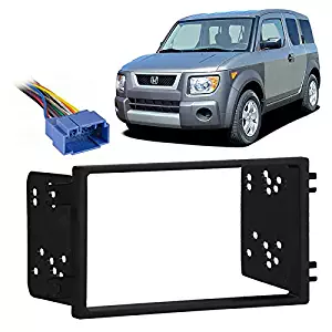 Fits Honda Element 2003-2004 Double DIN Stereo Harness Radio Install Dash Kit