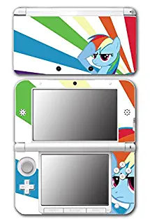 My Little Pony Friendship is Magic MLP Rainbow Dash Video Game Vinyl Decal Skin Sticker Cover for Original Nintendo 3DS XL System