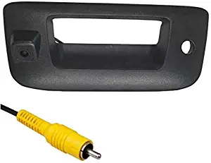 APA Replacement For Silverado 07-13 Black Tailgate Handle With Back-Up Camera and 8M Cable 22755304