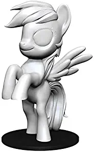 WizKids Deep Cuts Unpainted Miniatures My Little Pony Rainbow Dash Individual Pack