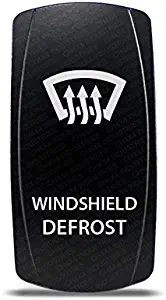 CHx Rocker Switch Windshield Defrost Symbol -Blue LED