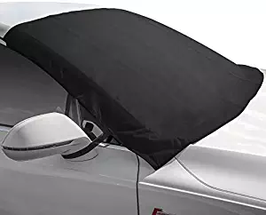 Motorup America Winshield Snow Cover and Sunshade Protector Fits Select Vehicles Car Truck Van SUV