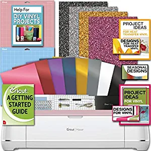 Cricut Maker Machine Bundle 4 Smooth HeatTransfer Vinyl Design/Projects Guide