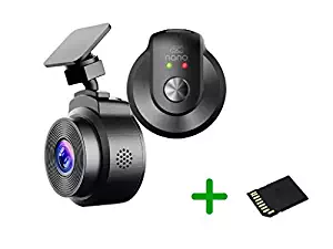 Nano Dash Cam Car Recorder Camera Kit Pocket-Sized | Wi-Fi connectivity | Full HD 1080p Resolution with Sony Exmor Image Sensor | 16GB SD Card Included | #RSC-Nano-B