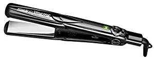 SALON TECH Titanium Xtreme Flat Iron - Latest PTC Technology And Adjustable Temperature Settings For A Perfectly Sleek And Smooth Look in One Pass (450 Degrees, 1 Inch)