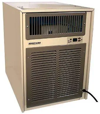 Breezaire WKL 6000 Wine Cooling Unit, 1500 Cu.Ft. Capacity