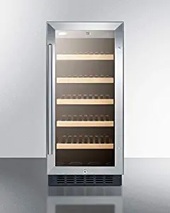 Summit ALWC15 15 Inch Wide 23 Bottle Capacity Wine Cooler