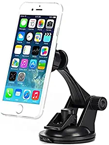 Car Mount Magnetic Holder Dash for Blade A7 Prime Phone, Windshield Swivel Strong Grip Strong Magnets Compatible with ZTE Blade A7 Prime