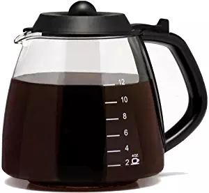 CAFÉ BREW COLLECTION Universal 12 Cup Replacement Carafe for Cuisinart, Mr. Coffee, Bunn, etc by Medelco