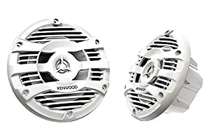 Kenwood KFC-1653MRW 6.5" 2-Way Marine Speakers Pair (White)