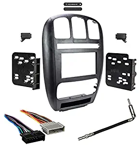 Metra 95-6539 2 Din Dash Kit Combo for Select 2001 Dodge Caravan Chrysler Town & Country