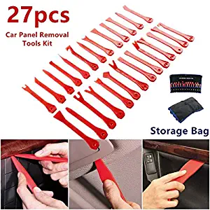 aspeike 27PCS Car Repair Tool Kits Radio Door Clip Dash Panel Install Removal Pry Open